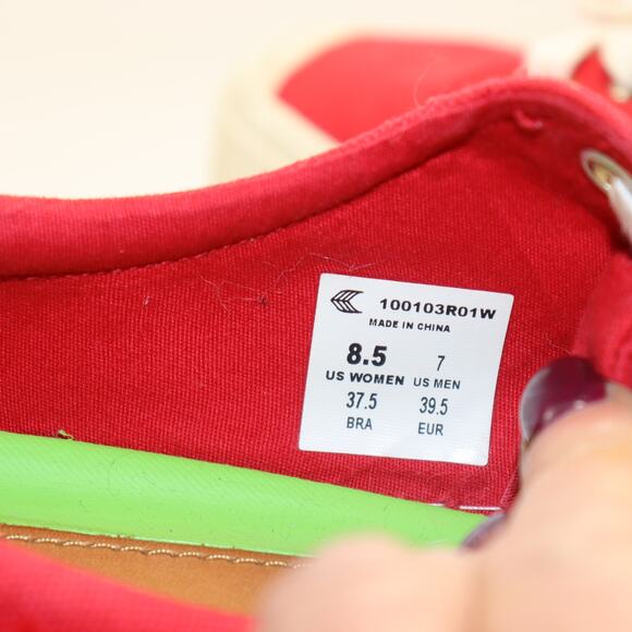 Caruma OCA low-top canvas sneakers size 8.5 - Picture 6 of 7